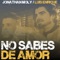 No Sabes de Amor (feat. Luis Enrique) - Jonathan Moly & Luis Enrique lyrics