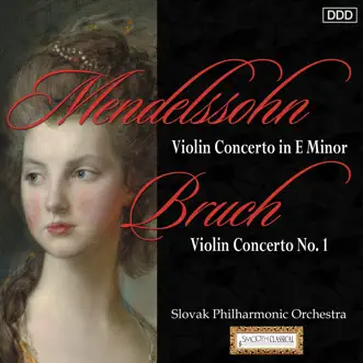 Mendelssohn: Violin Concerto in E Minor - Bruch: Violin Concerto No. 1 by Slovak Philharmonic Orchestra, Keith Clark & Mariko Honda album reviews, ratings, credits