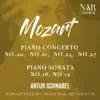 MOZART: PIANO CONCERTO No.20, No.21, No.24, No.27 - PIANO SONATA No.17, No.12 album lyrics, reviews, download