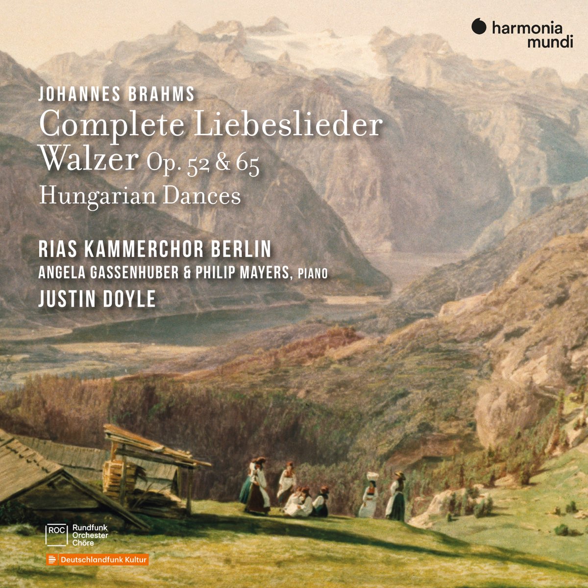 ‎brahms Complete Liebeslieder Walzer Op 52 And 65 Hungarian Dances By 1560