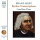 LISZT/BERLIOZ TRANSCRIPTIONS cover art