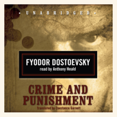 Crime and Punishment - Fyodor Dostoevsky &amp; Constance Garnett Cover Art