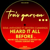 Heard It All Before (Rogers Surgery Mix) [feat. Krysten Cummings] artwork