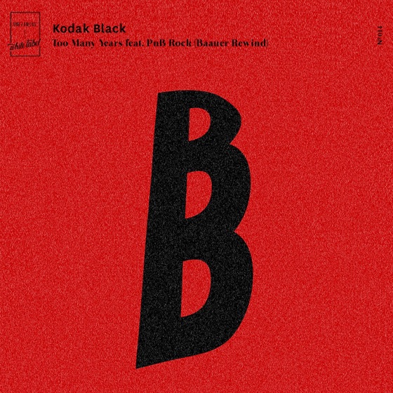 Cover artwork for Too Many Years (feat. PnB Rock) [Baauer Rewind]