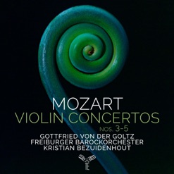 MOZART/VIOLIN CONCERTOS NOS 3-5 cover art