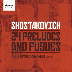 SHOSTAKOVICH/24 PRELUDES & FUGUES cover art
