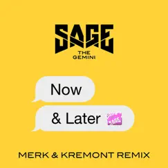 Now and Later (Merk & Kremont Remix) - Single by Sage the Gemini album reviews, ratings, credits