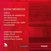 Stream & download Elena Mendoza: Works for Ensemble