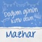 Doğum Günün Kutlu Olsun Mazhar - Oğuz Berkay Fidan lyrics