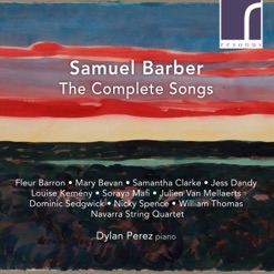 BARBER/THE COMPLETE SONGS cover art
