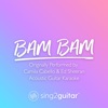 Bam Bam (Originally Performed by Camila Cabello & Ed Sheeran) [Acoustic Guitar Karaoke] - Single