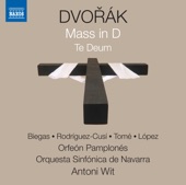 Dvořák: Mass in D Major, Op. 86, B. 153 & Te Deum, Op. 103, B. 176 artwork