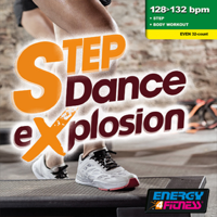 Various Artists - Step Dance Explosion (Mixed Compilation For Fitness & Workout 128 - 132 / 32 Count) artwork