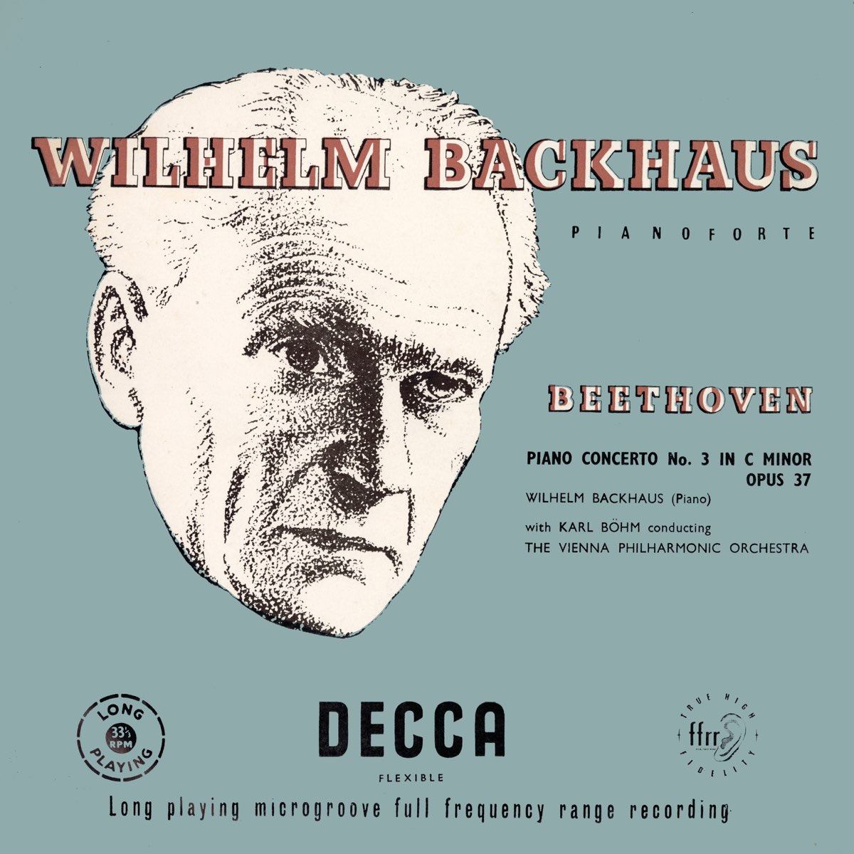 ‎Beethoven: Piano Concerto No. 3 By Wilhelm Backhaus, Vienna ...