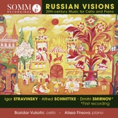 Russian Visions: 20th-Century Music for Cello & Piano artwork