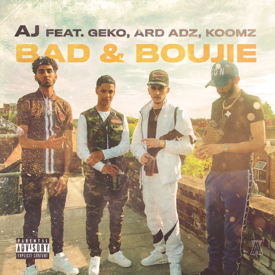 Cover artwork for Bad & Boujie (feat. Geko, Ard Adz & Koomz)