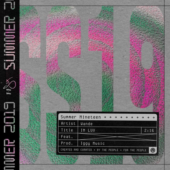 Cover artwork for In Luv
