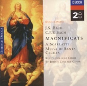 J.S. Bach & C.P.E. Bach: Magnificats - Scarlatti: Messa di Santa Cecilia artwork