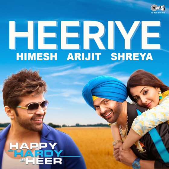 Cover artwork for Heeriye (From "Happy Hardy and Heer")