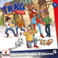 TKKG Junior - Folge 7: Zwischen Gauklern und Ganoven artwork