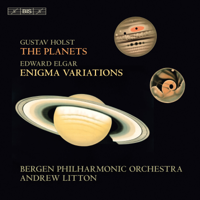 Bergen Philharmonic Orchestra & Andrew Litton - Holst: The Planets, Op. 32 - Elgar: Enigma Variations, Op. 36 artwork