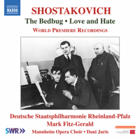 Staatsphilharmonie Rheinland-Pfalz & Mark Fitz-Gerald - Shostakovich: The Bedbug Suite, Op. 19a & Love and Hate, Op. 38 artwork