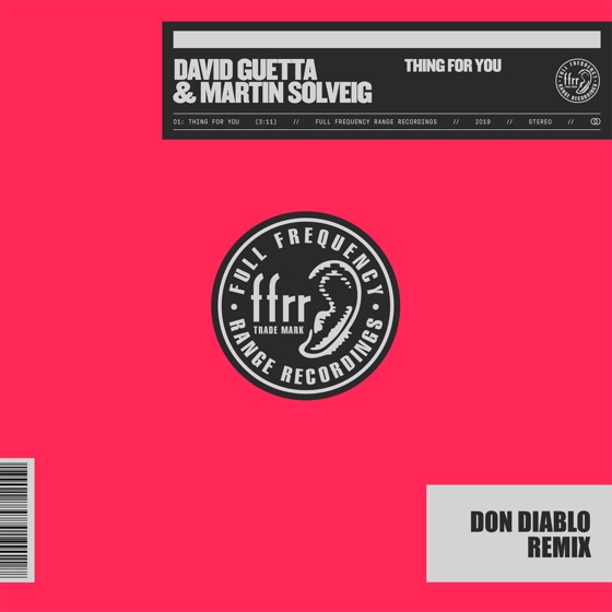 Cover artwork for Thing For You (Don Diablo Remix)