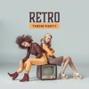 Retro Theme Party: Jazz Dance Music, Vintage Wind Instruments and Piano, Have Fun Tonight, 2019