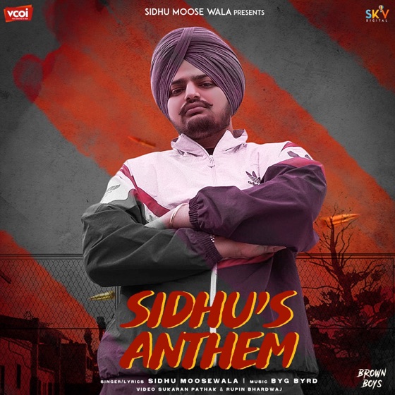 Cover artwork for Sidhu's Anthem (feat. Sunny Malton)