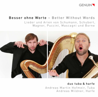 duo tuba & harfe - Besser ohne Worte artwork
