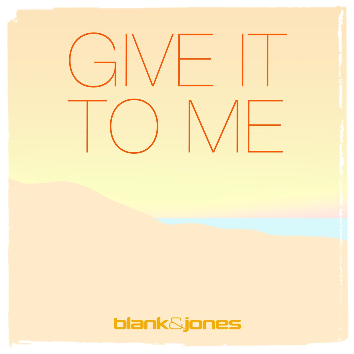 Blank & Jones. Blank Jones биография. Give it to me обложка.