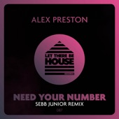 Need Your Number (Sebb Junior Extended Remix) artwork