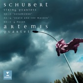 Schubert: String Quartets Nos. 13 "Rosamunde", 14 "Death and the Maiden" & 15 artwork