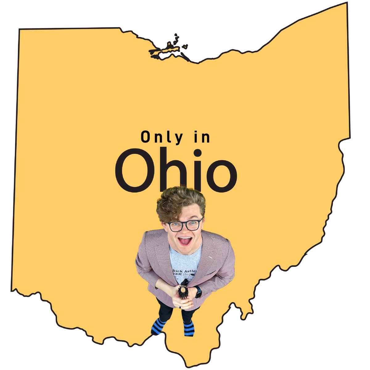 Oh only. Only in Ohio. Made in Ohio лицо. Cg5 Charlie Green. Ohio text.