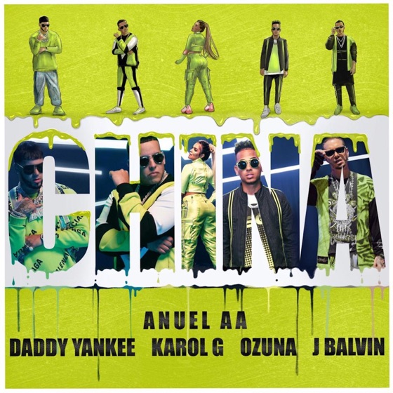 Cover artwork for China (feat. J Balvin & Ozuna)