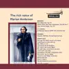 The Rich Voice of Marian Anderson album lyrics, reviews, download