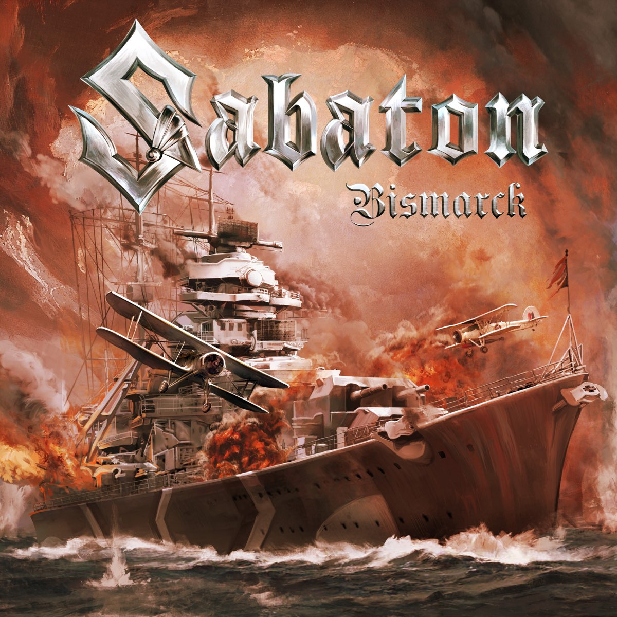 Dreadnought sabaton. Бисмарк линкор Сабатон. Группа Sabaton обложка. Бисмарк линкор арт Сабатон. Сабатон обложки альбомов.