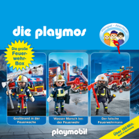 Die Playmos - Die große Feuerwehr-Box, Folgen 42, 57, 62 (Das Original Playmobil Hörspiel) artwork