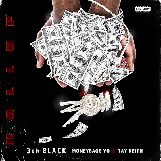 Cover artwork for Hollup (feat. Moneybagg Yo & Tay Keith)