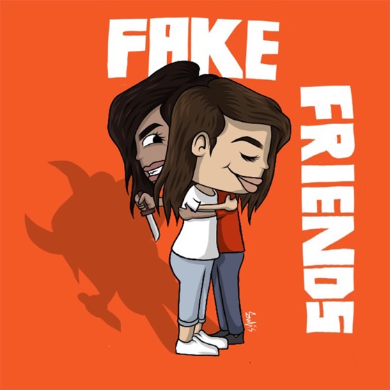 Cover artwork for Fake Friends