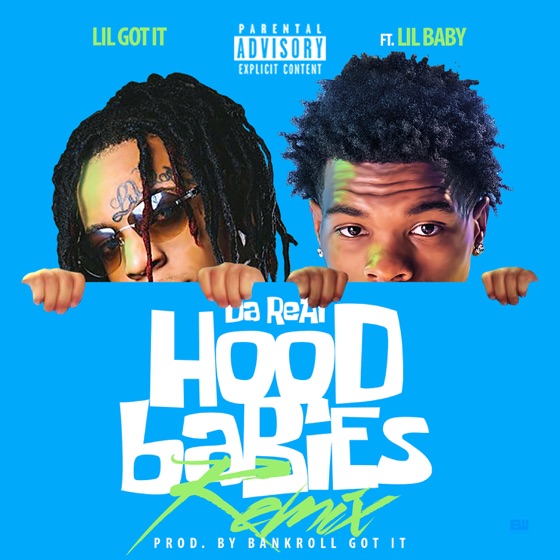 Cover artwork for Da Real HoodBabies (feat. Lil Baby)
