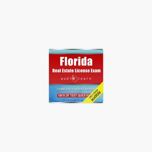 Florida Real Estate License Exam Audiolearn Complete Audio Review For The Real Estate License Examination In Florida Unabridged On Apple Books