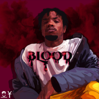 Youngs Teflon - Blood - EP artwork