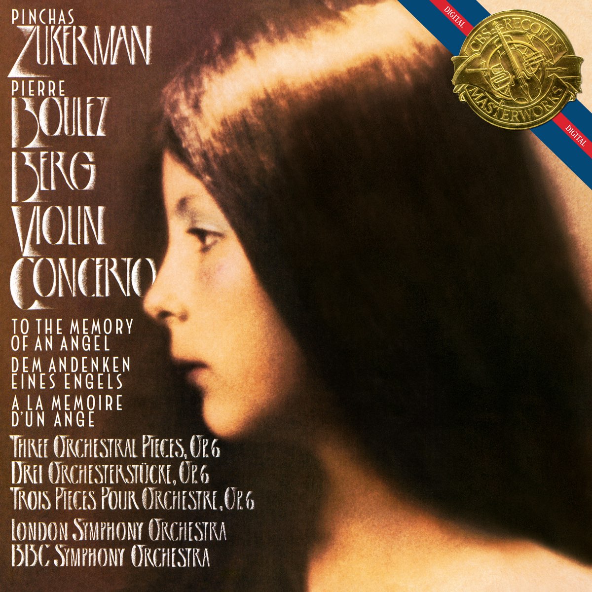 ‎Berg Violin Concerto & 3 Pieces for Orchestra, Op. 6 by Pierre Boulez