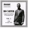 Bo Carter, Vol. 1 (1928 - 1931)