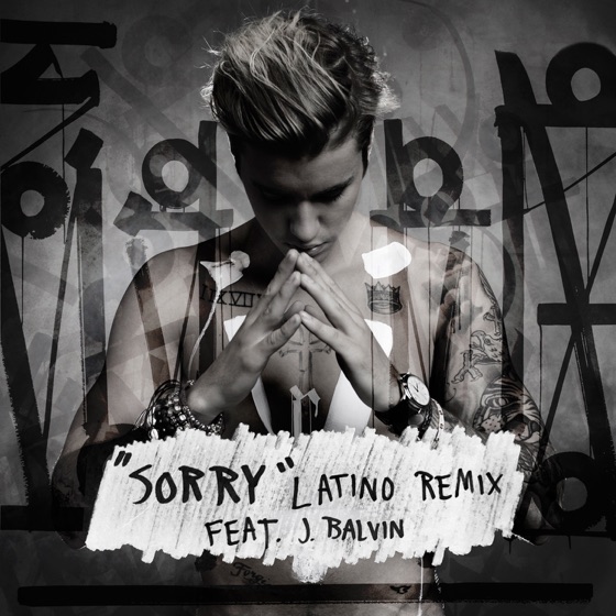 Cover artwork for Sorry (Latino Remix) [feat. J Balvin]