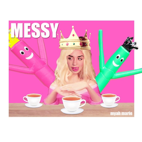 Cover artwork for Messy