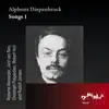Alphons Diepenbrock: Songs 1 album lyrics, reviews, download