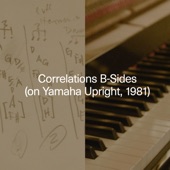 Correlations B-Sides (on Yamaha Upright, 1981) - EP artwork