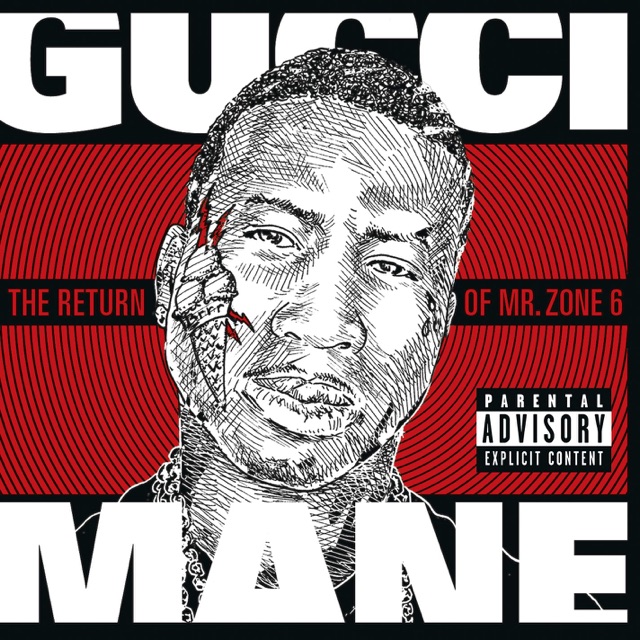 Gucci Mane, Bruno Mars & Kodak Black The Return of Mr. Zone 6 Album Cover